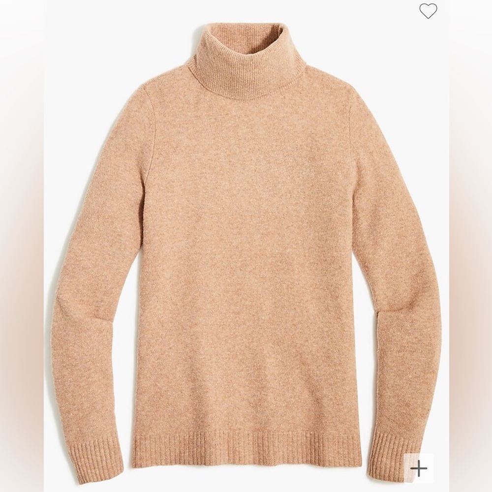 J Crew Turtleneck Sweater in Extra-Soft Yarn